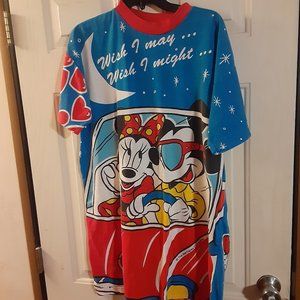 Disney Mickey/Minnie Mouse All Over Print Radcliffe Lingerie Oversize Nightshirt